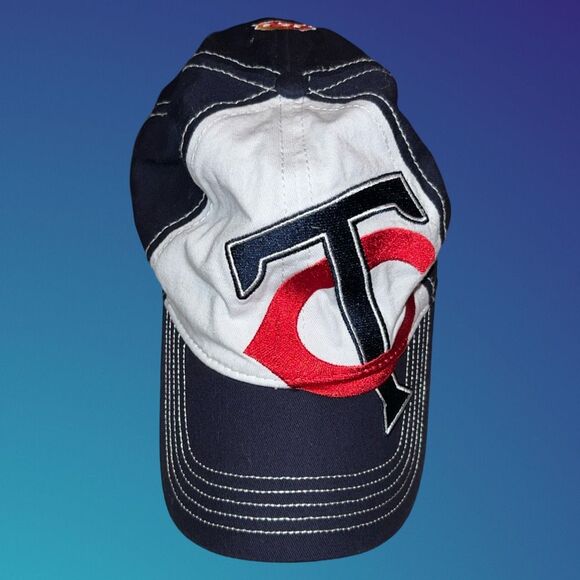 DQ & Minnesota Twins Collab Logo Baseball Snapback Hat Cap - Picture 7 of 7